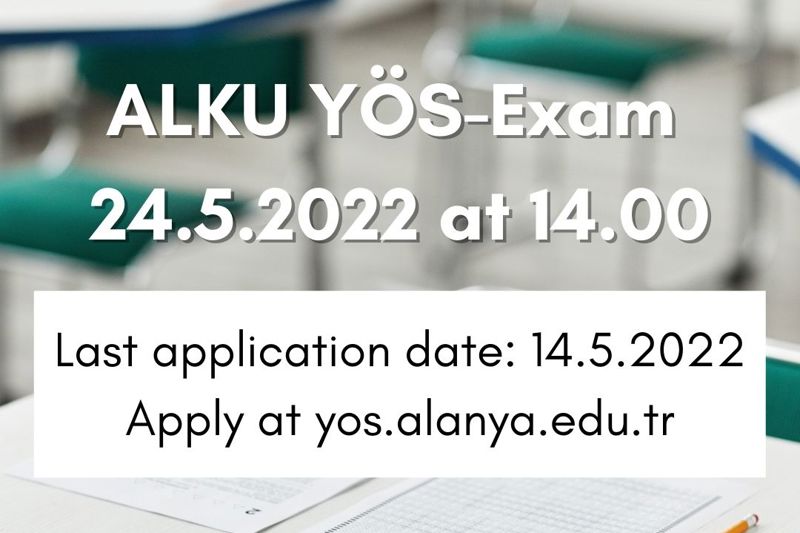 ALKÜ-YÖS 2022 Tarih Değişikliği Hakkında Önemli Duyuru