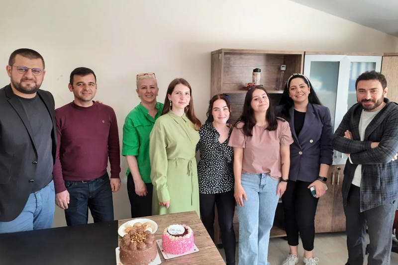 Ekip arkadaşımıza veda!